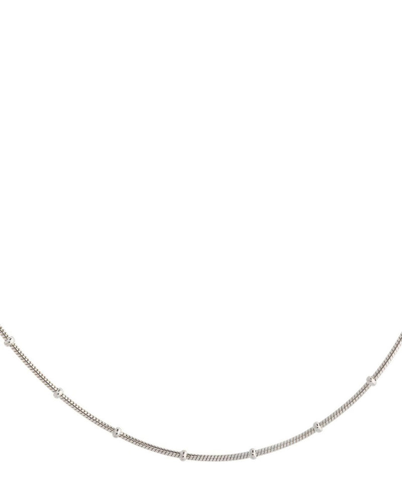 Gift Packaged 'Lia' Sterling Silver Necklace