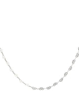 Gift Packaged 'Lindsay' 16-Inch Sterling Silver Heart Chain Necklace