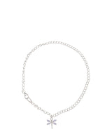 Gift Packaged 'Morgana' Sterling Silver Dragonfly Charm Anklet