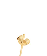 'Jolan' 9ct Gold 2-Tone Infinity Stud Earrings image 4
