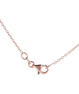 Gift Packaged 'Alita' Rose Gold Plated Sterling Silver Triangle Necklace