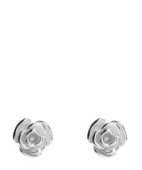 Gift Packaged 'Encarnita' Sterling Silver Rosebud Earrings
