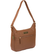 'Ryde' Tan Leather Shoulder Bag Pure Luxuries London
