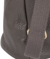 'Barnard' Grey Leather Backpack