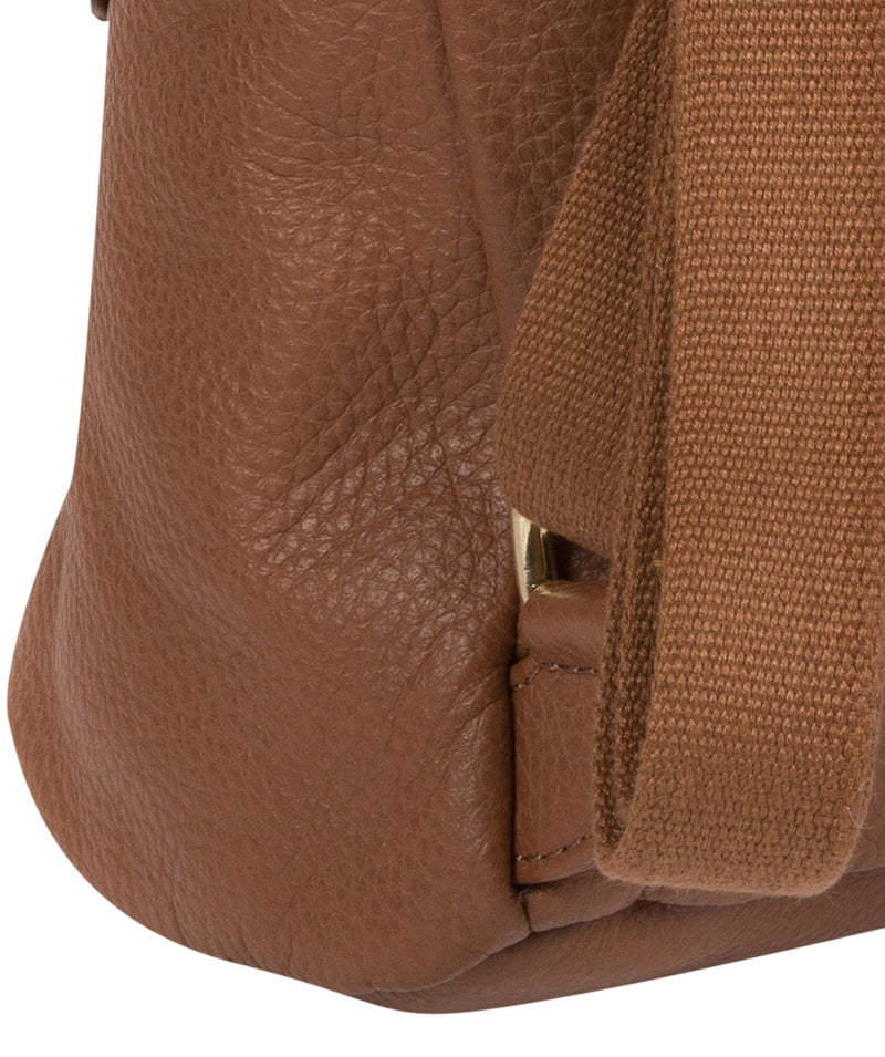'Barnard' Tan Leather Backpack