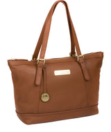 'Truro' Tan Quality Leather Tote Bag image 5