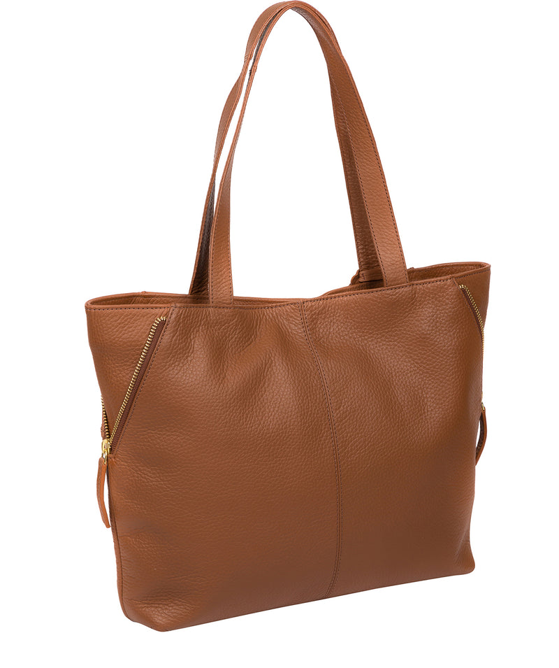 'Skipton' Tan Leather Tote Bag image 3