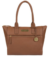 'Yeovil' Tan Leather Tote Bag image 1