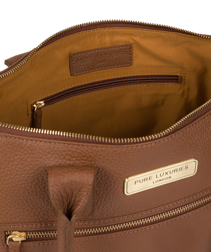 'Yeovil' Tan Leather Tote Bag image 4