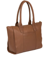 'Yeovil' Tan Leather Tote Bag image 6