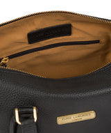 'Woodbury' Black Leather Handbag image 5