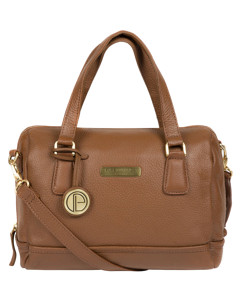 'Woodbury' Tan Leather Handbag