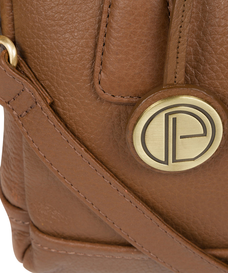 'Woodbury' Tan Leather Handbag