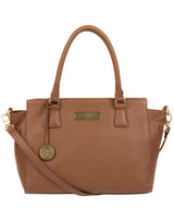 'Aston' Tan Leather Handbag image 1