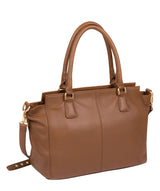 'Aston' Tan Leather Handbag image 5