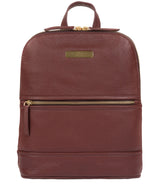 'Ellerton' Port Leather Backpack image 1