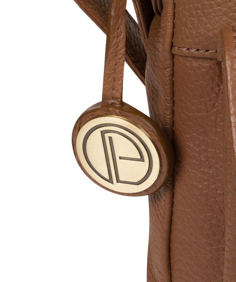 'Bembridge' Tan Leather Cross Body Bag image 6