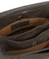 'Somerby' Grey Leather Shoulder Bag image 4