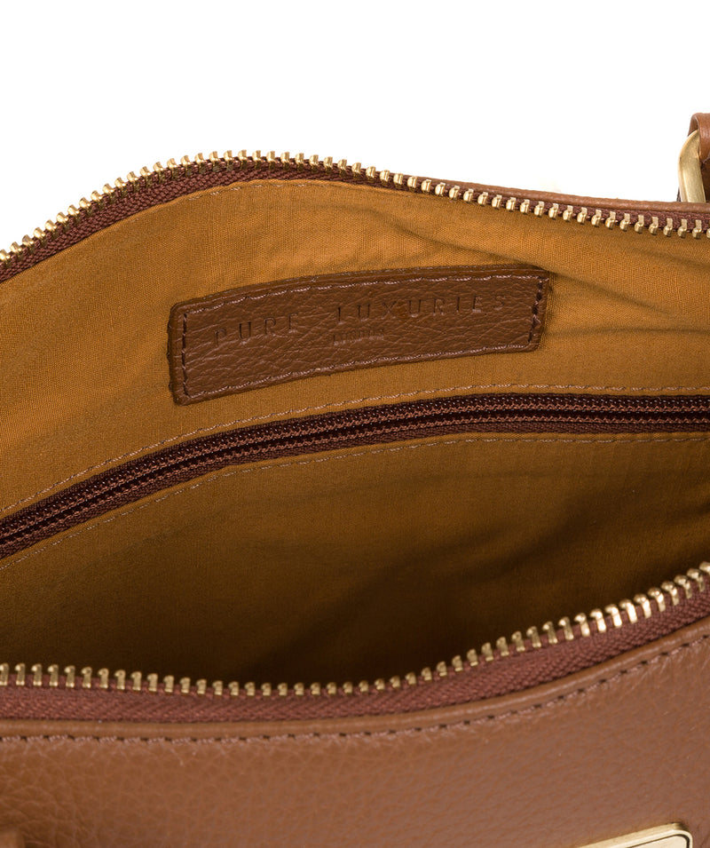'Wimbourne' Tan Leather Tote Bag image 4
