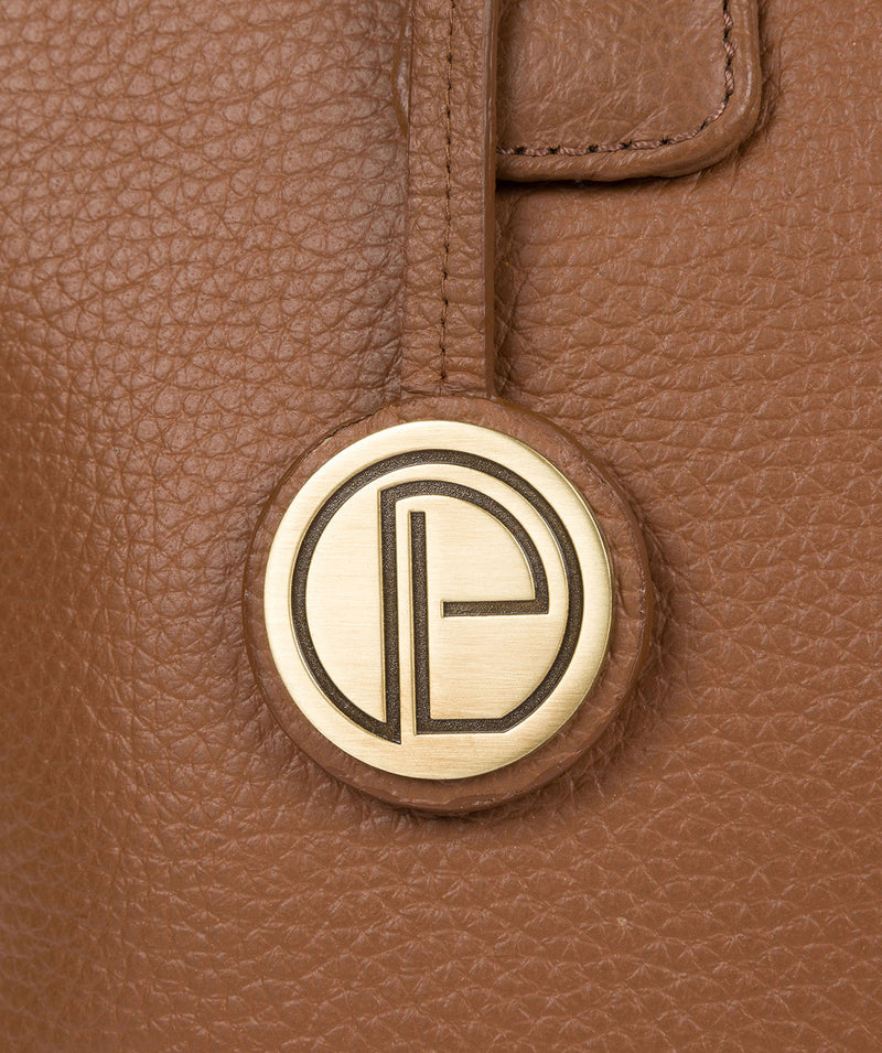 'Wimbourne' Tan Leather Tote Bag image 6