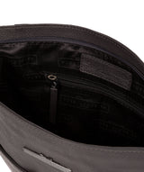 'Dorothea' Slate Leather Shoulder Bag image 4