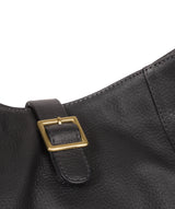 'Elaine' Midnight Blue Leather Shoulder Bag image 6