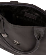 'Ida' Slate Leather Tote Bag Pure Luxuries London
