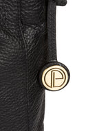 'Rachael' Black Leather Shoulder Bag image 4