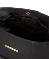 'Rachael' Midnight Blue Leather Shoulder Bag image 4