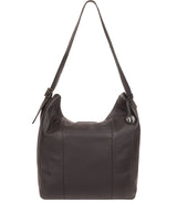 'Rachael' Slate Leather Shoulder Bag image 1