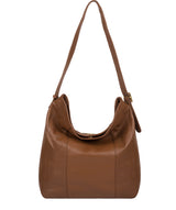 'Rachael' Tan Leather Shoulder Bag image 3