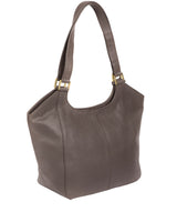 'Denisa' Grey Handmade Leather Tote Bag image 4