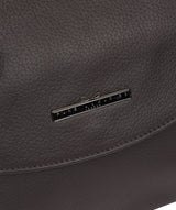'Denisa' Slate Leather Tote Bag image 6
