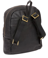 'Lois' Midnight Blue Leather Backpack image 3