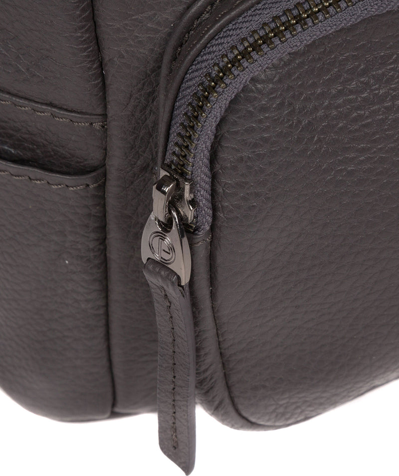 'Lois' Slate Leather Backpack Pure Luxuries London