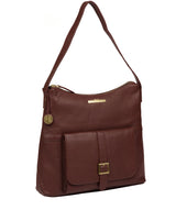 'Irena' Port Leather Shoulder Bag image 5