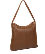 'Irena' Tan Leather Shoulder Bag image 3
