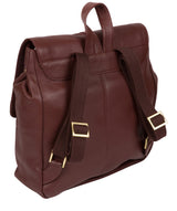 'Maryam' Port Leather Backpack image 3