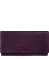 'Mayfair' Purple Leather Purse