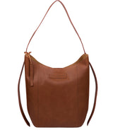 'Hoxton' Cognac Leather Shoulder Bag image 1