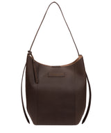 'Hoxton' Hickory Leather Shoulder Bag image 1