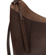 'Hoxton' Hickory Leather Shoulder Bag image 6