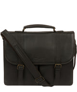 'Baxter' Brown Leather Work Bag image 1