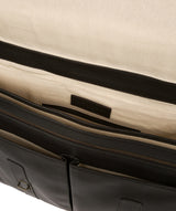 'Baxter' Brown Leather Work Bag image 4