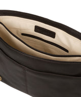 'Sanderson' Brown Leather Messenger Bag image 4