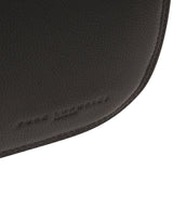 'Jefferson' Black Leather Messenger Bag image 6
