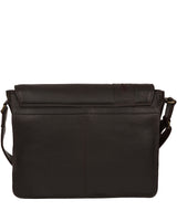 'Jefferson' Brown Leather Messenger Bag image 3