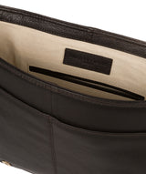 'Jefferson' Brown Leather Messenger Bag image 4