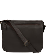 'Terence' Brown Leather Messenger Bag image 1