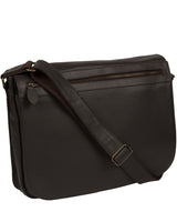 'Terence' Brown Leather Messenger Bag image 5